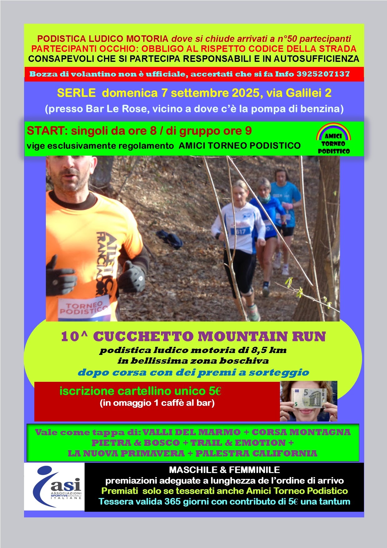 CUCCHETTO MOUNTAIN RUN